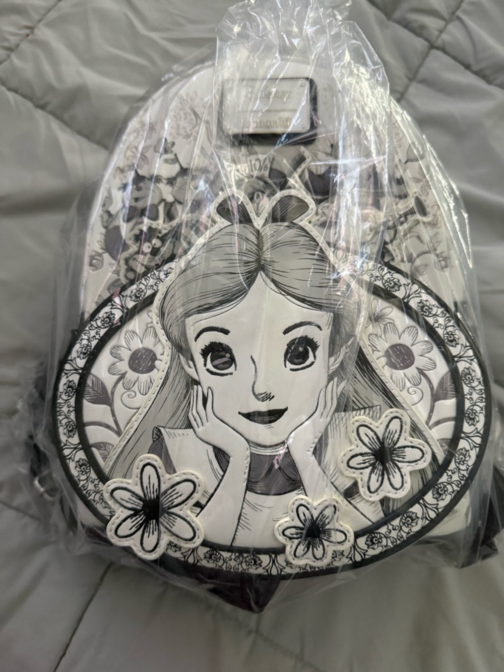 Loungefly Disney Alice In Wonderland Sketch Exclusive Mini Backpack